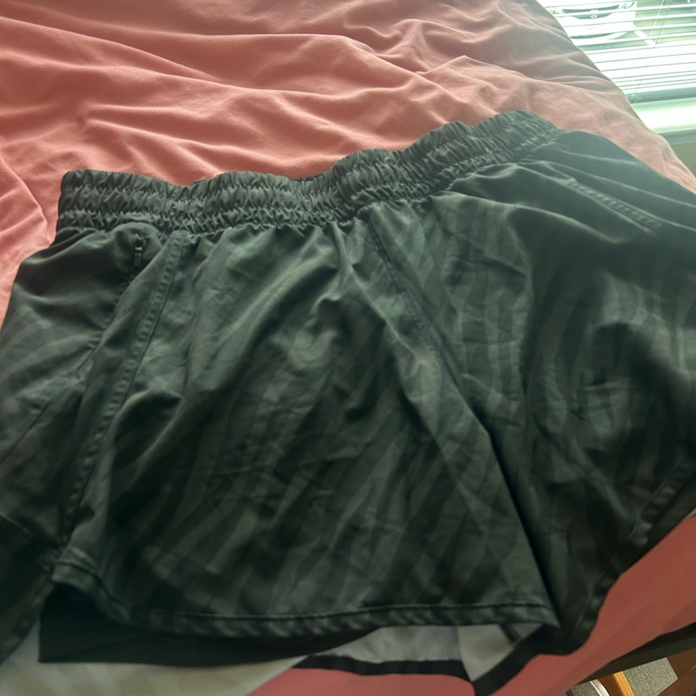 Athletic shorts with built in spandex
